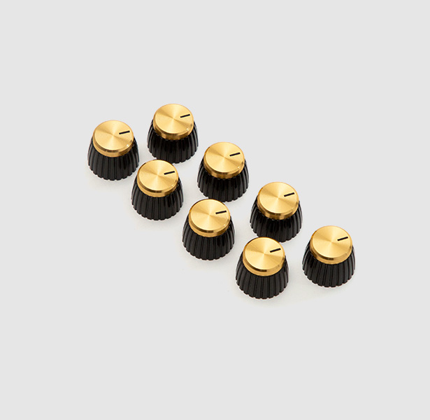 Gold Pushon Knobs