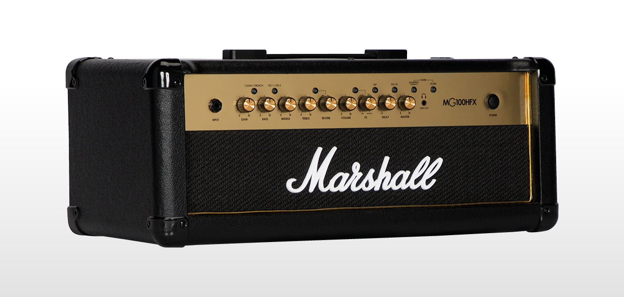 marshall mg100fx head and cab